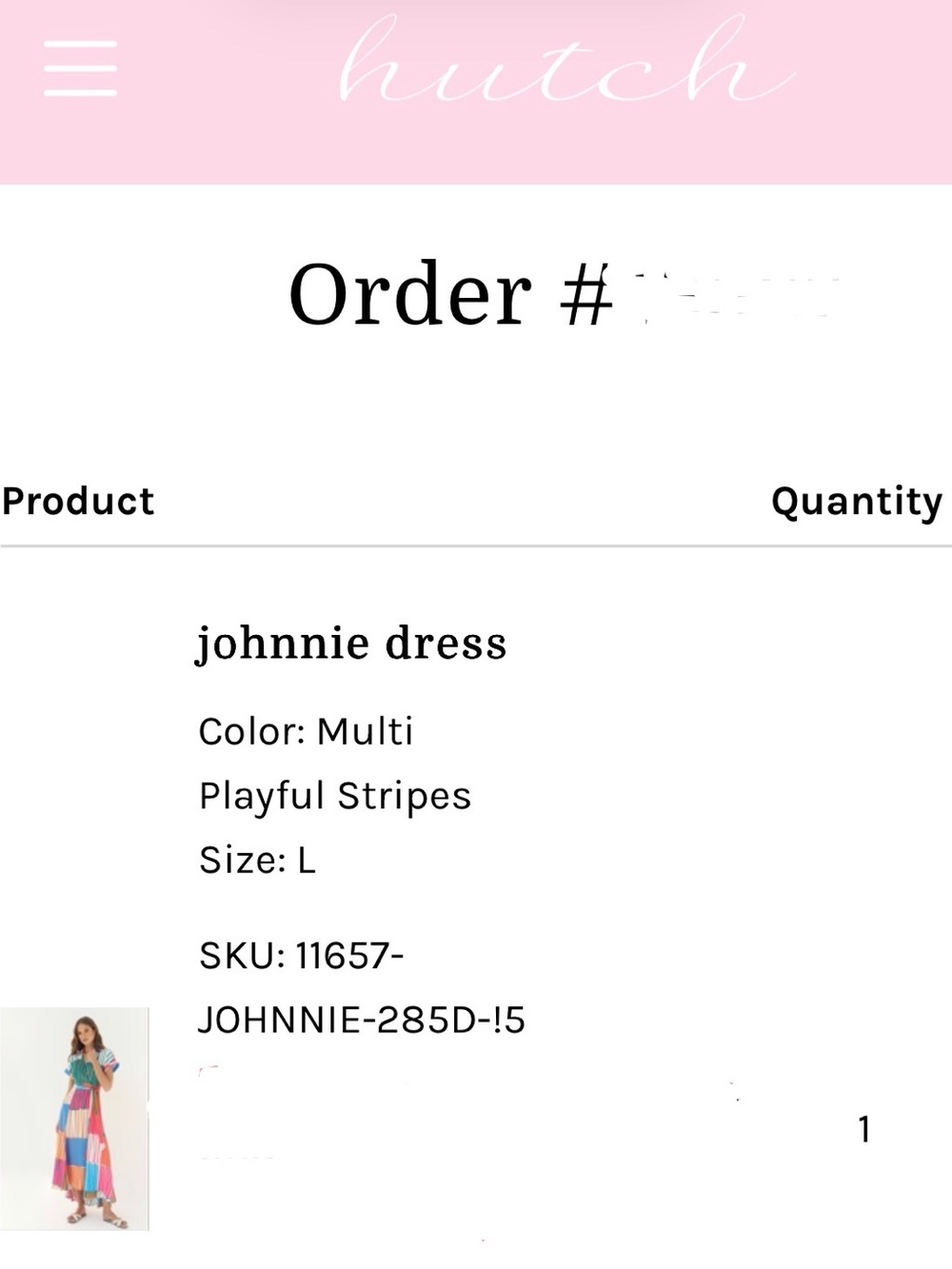 Hutch Johnnie Multicolor Striped Wrap Maxi Dress in Blue, Pink, Orange NWT Sz L - Picture 7 of 7